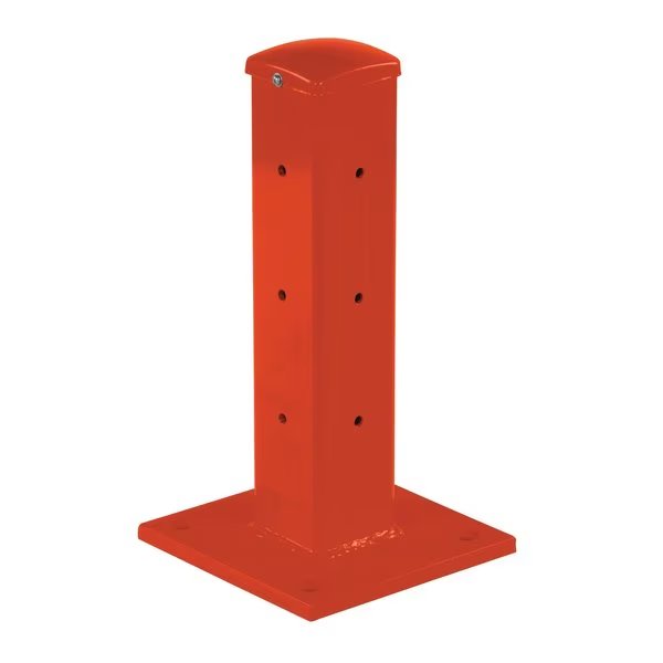 Rigid Tube Post 18 In Bolt-On Style Orange, Vestil, Mfr#: GR-F3R-BO-TP18-OR